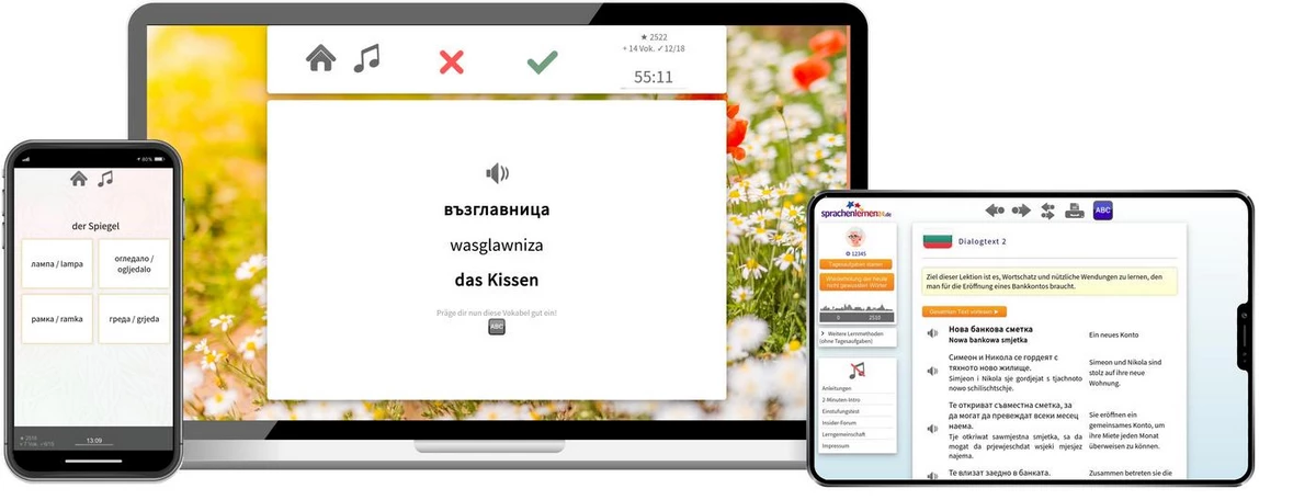 Sprachenlernen24 Online-Sprachkurs Bulgarisch Screenshot