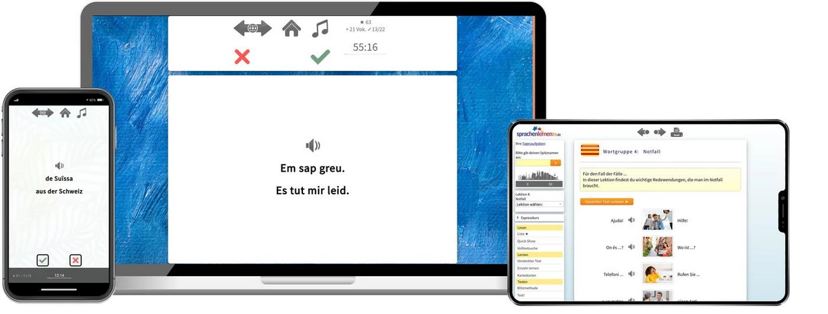 Sprachenlernen24 Online-Sprachkurs Katalanisch Screenshot