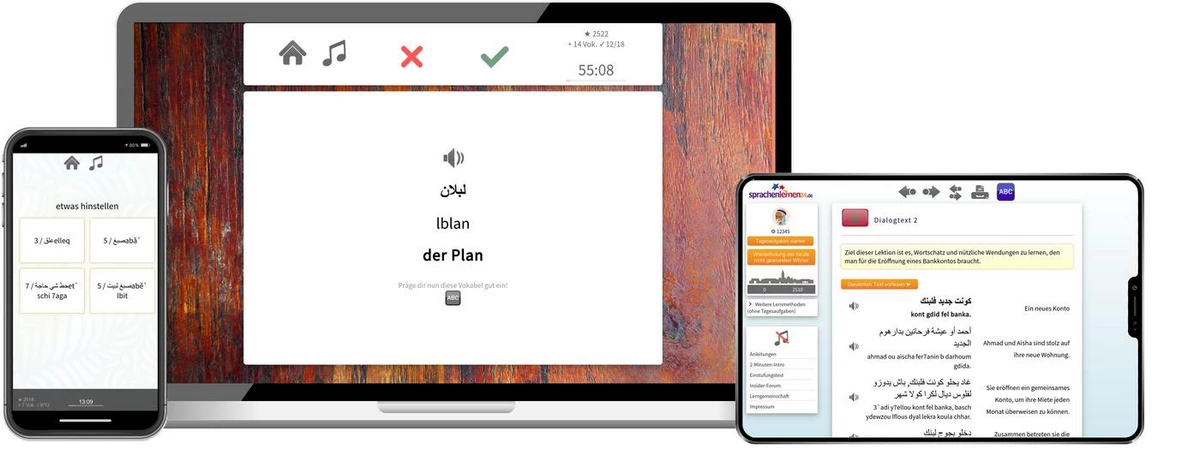 Sprachenlernen24 Online-Sprachkurs Marokkanisch Screenshot