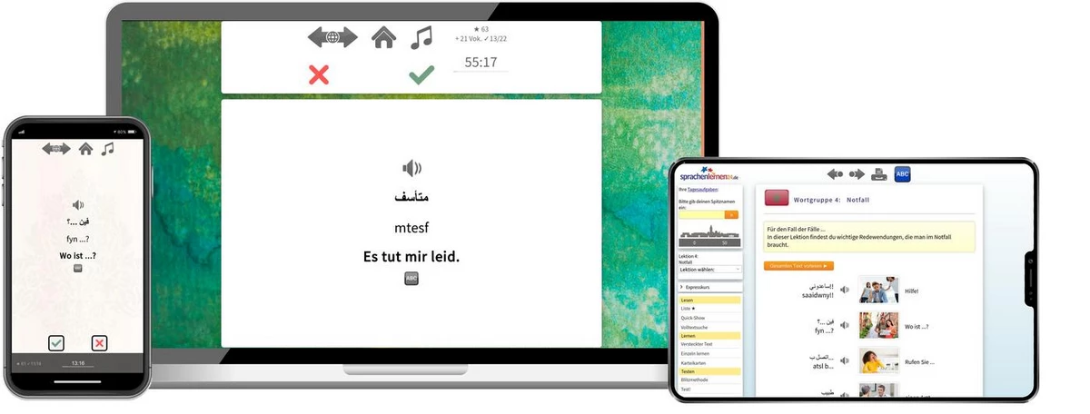 Sprachenlernen24 Online-Sprachkurs Marokkanisch Screenshot