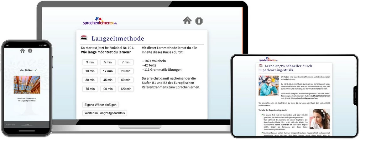 Sprachenlernen24 Online-Sprachkurs Syrisch Screenshot