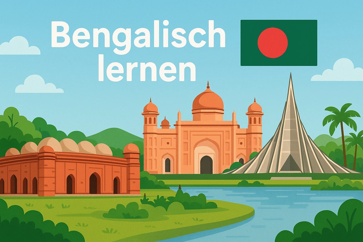 Bengalisch lernen, Symbolbild, KI-generiert