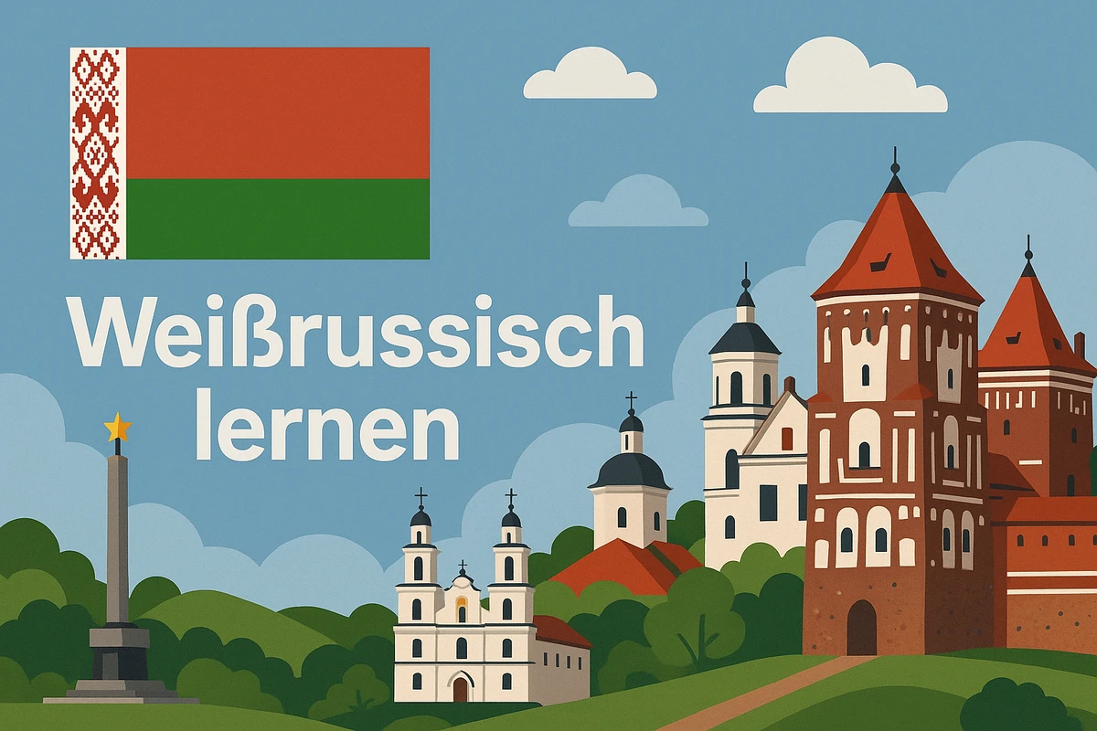Weißrussisch lernen, Symbolbild, KI-generiert