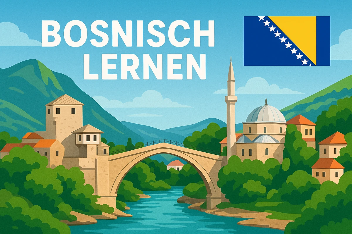 Bosnisch lernen, Symbolbild, KI-generiert