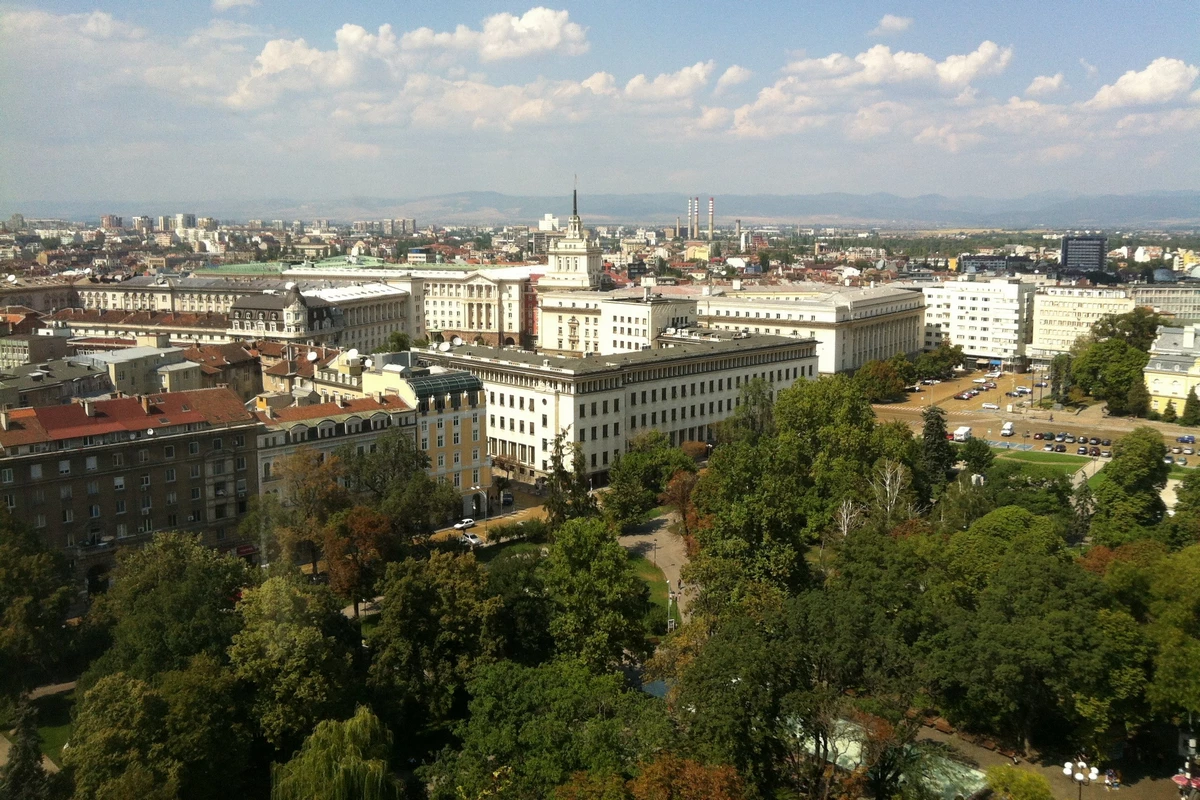 Blick auf das Stadtzentrum von Sofia, Bulgarien. Foto: Pixabay, CC0