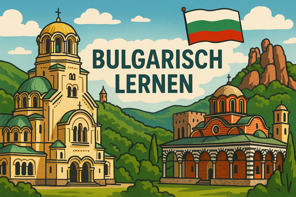 Bulgarisch lernen, Symbolbild, KI-generiert
