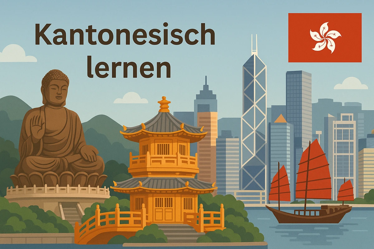 Kantonesisch lernen, Symbolbild, KI-generiert