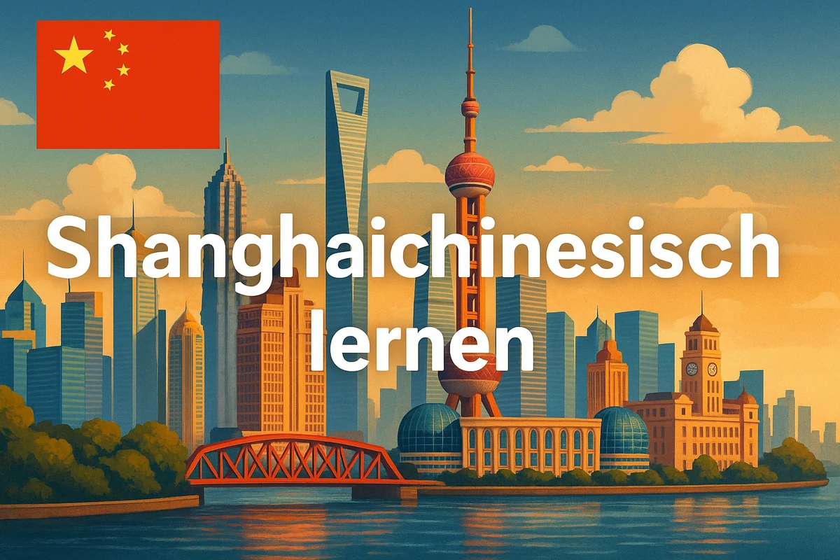 Shanghaichinesisch lernen, Symbolbild, KI-generiert