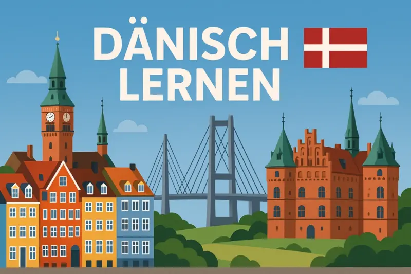 Dänisch lernen, Symbolbild, KI-generiert