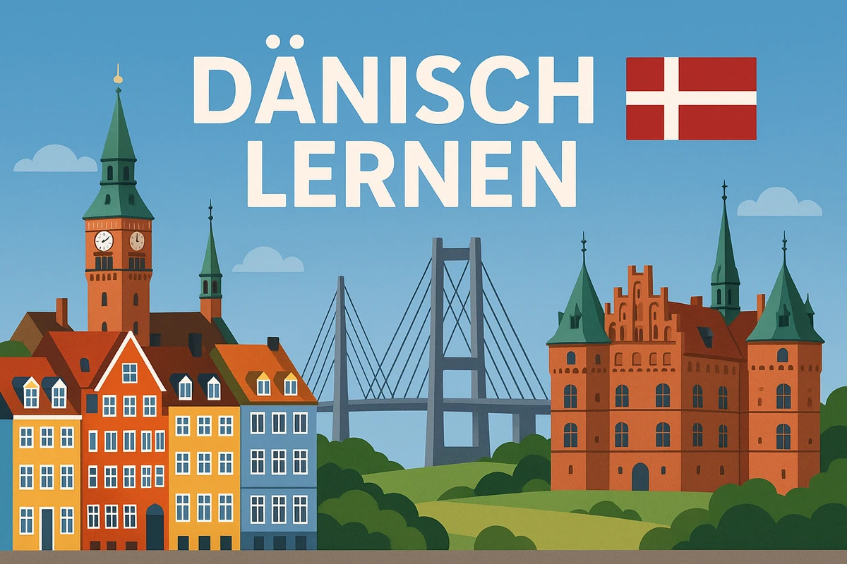 Dänisch lernen, Symbolbild, KI-generiert