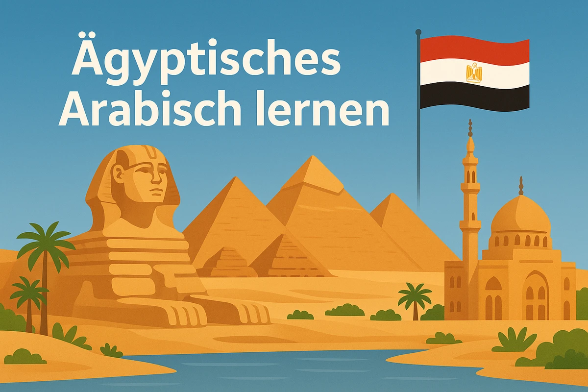 Ägyptisches Arabisch lernen, Symbolbild, KI-generiert