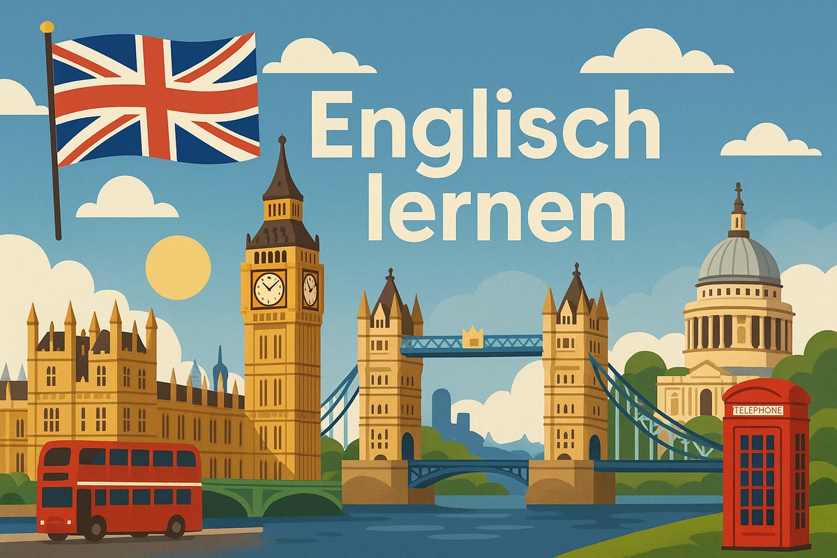 Englisch lernen, Symbolbild, KI-generiert