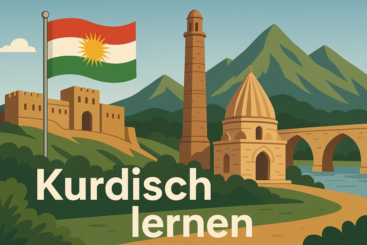 Kurdisch lernen, Symbolbild, KI-generiert