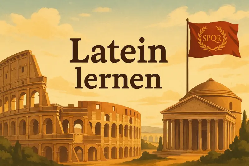 Latein lernen, Symbolbild, KI-generiert