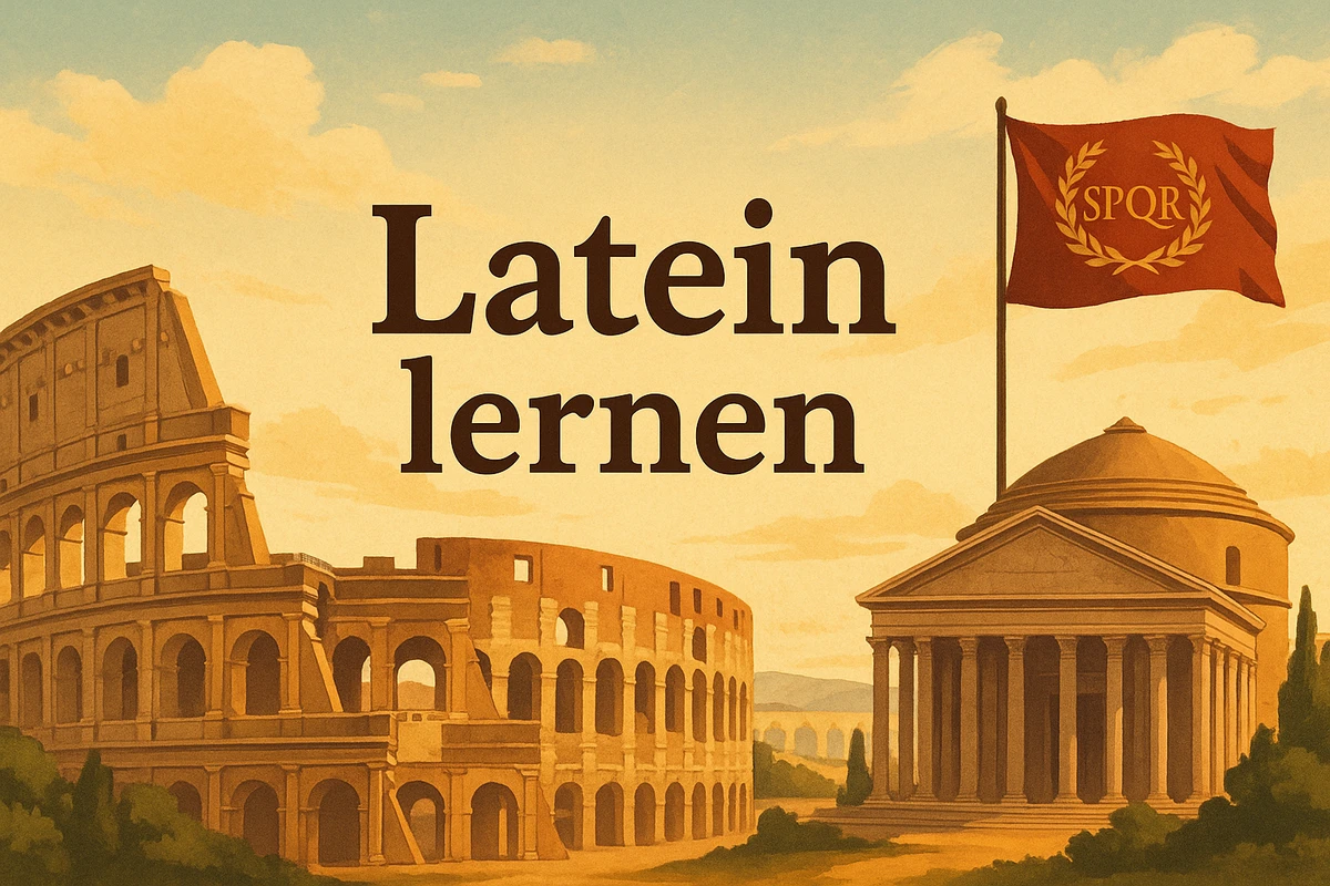 Latein lernen, Symbolbild, KI-generiert