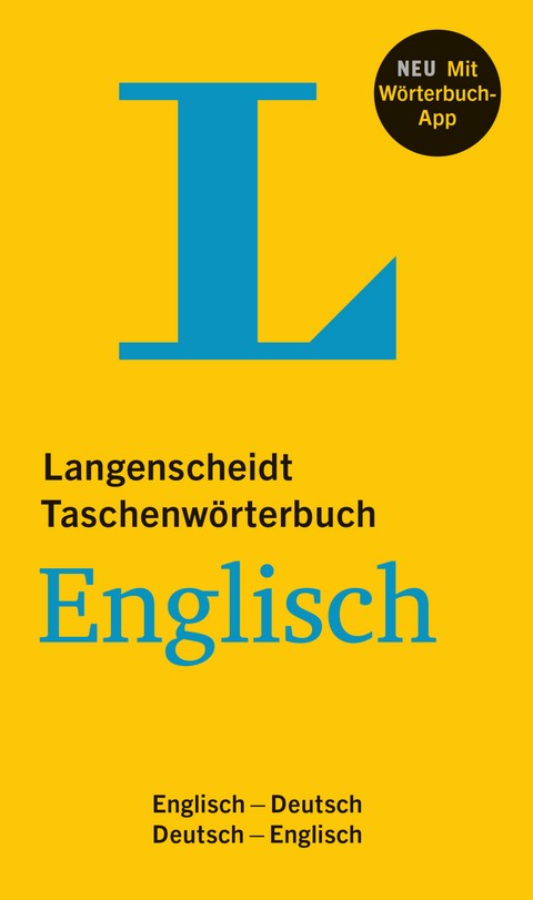 Langenscheidt Taschenwörterbuch Englisch – Buch mit Online-Anbindung: Englisch-Deutsch/Deutsch-Englisch (Langenscheidt Taschenwörterbücher). Foto: Langenscheidt