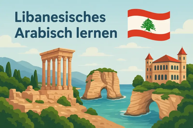 Libanesisches Arabisch lernen, Symbolbild, KI-generiert