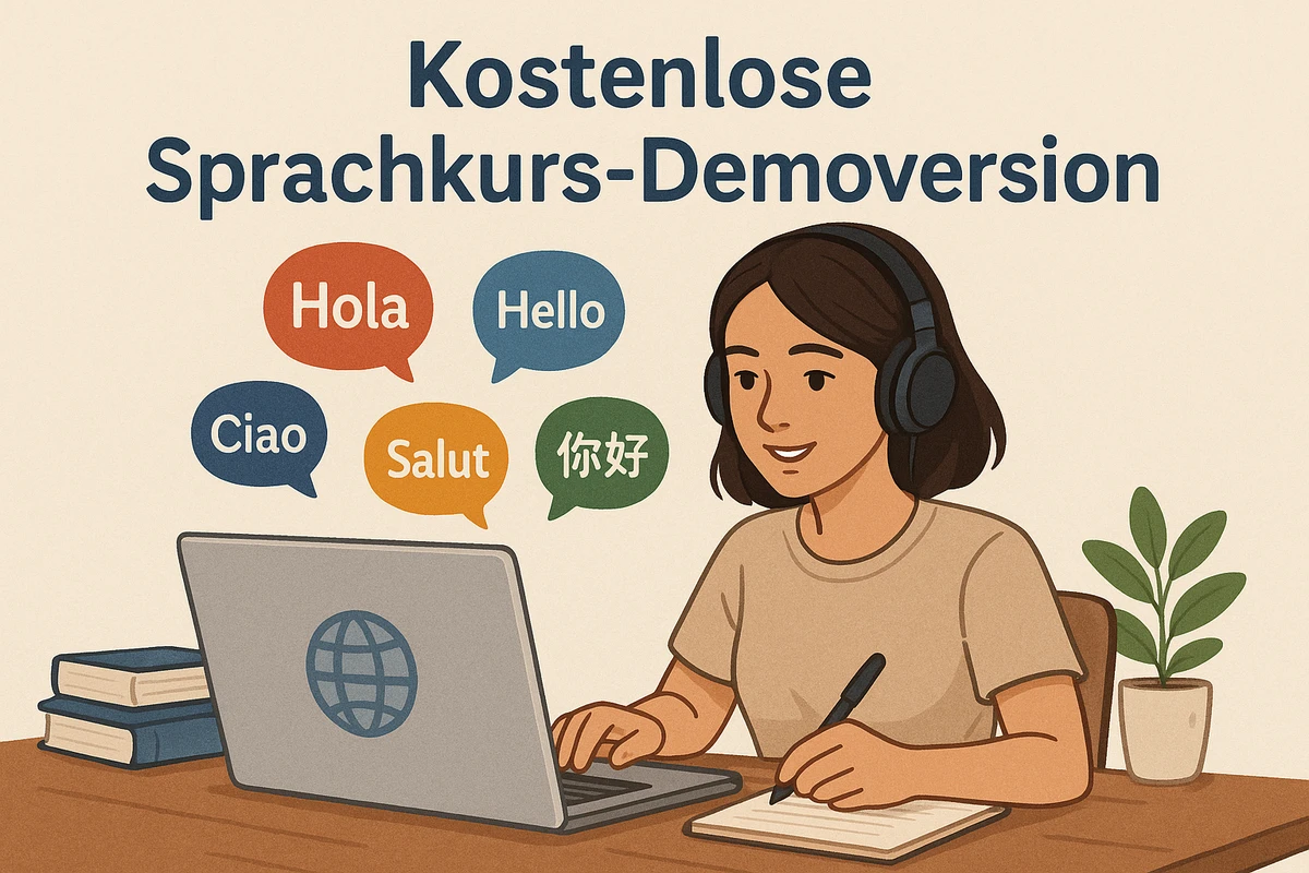 Kostenlose Sprachkurs-Demoversion