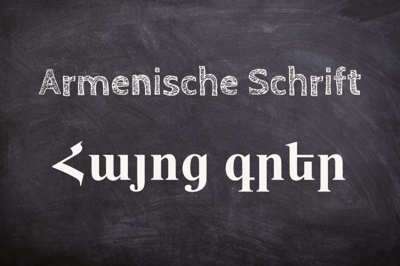 Armenische Schrift Armenische Schrift