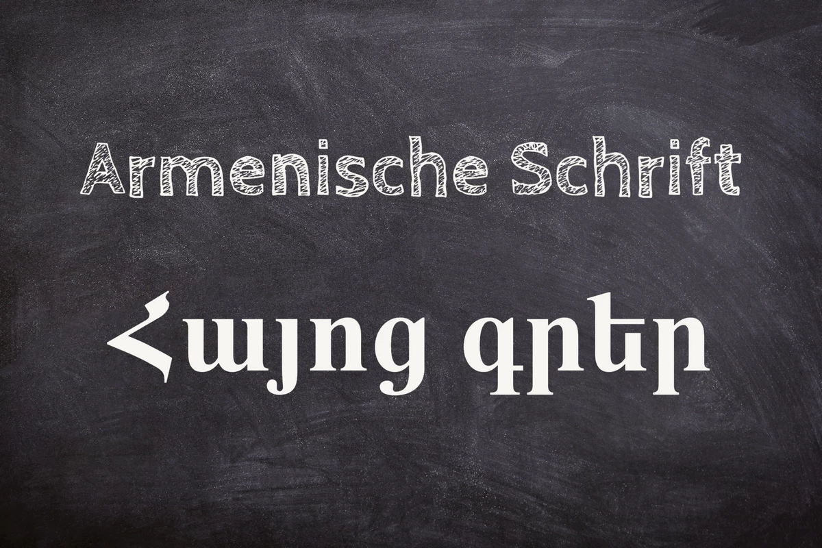 Armenische Schrift