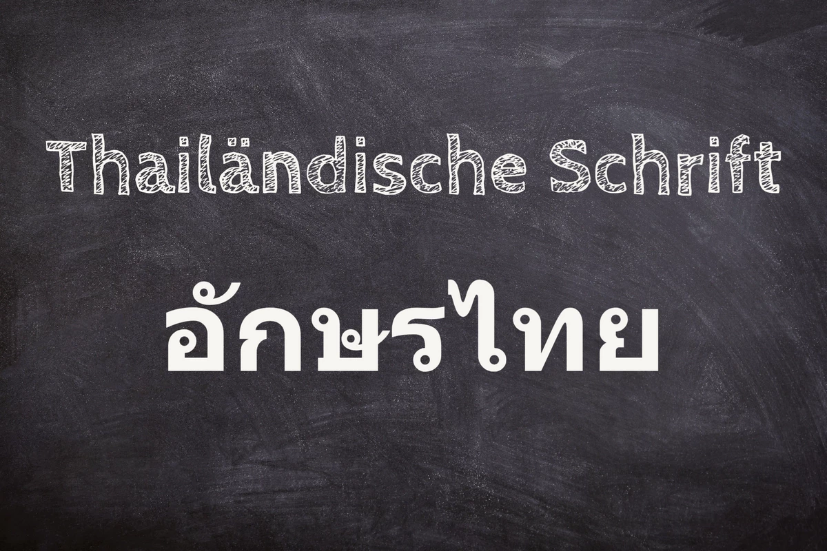 Thailändische Schrift