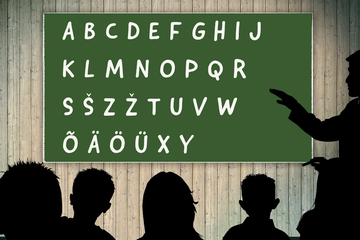 Estnisches Alphabet. Foto: Pixabay, CC0