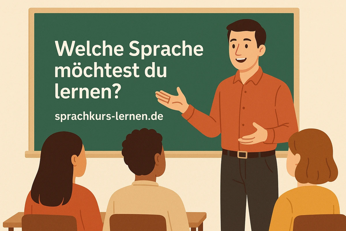 Welche Sprache möchtest du lernen?