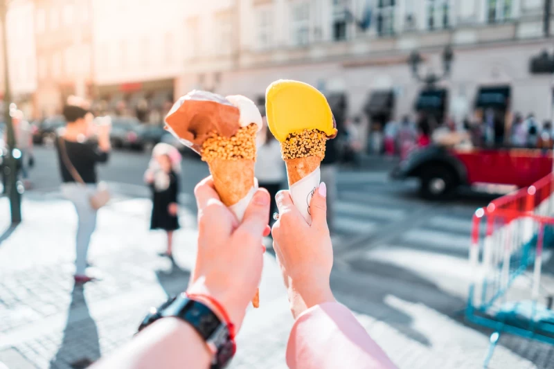 Ein leckeres Eis im Sommer. Foto: picjumbo