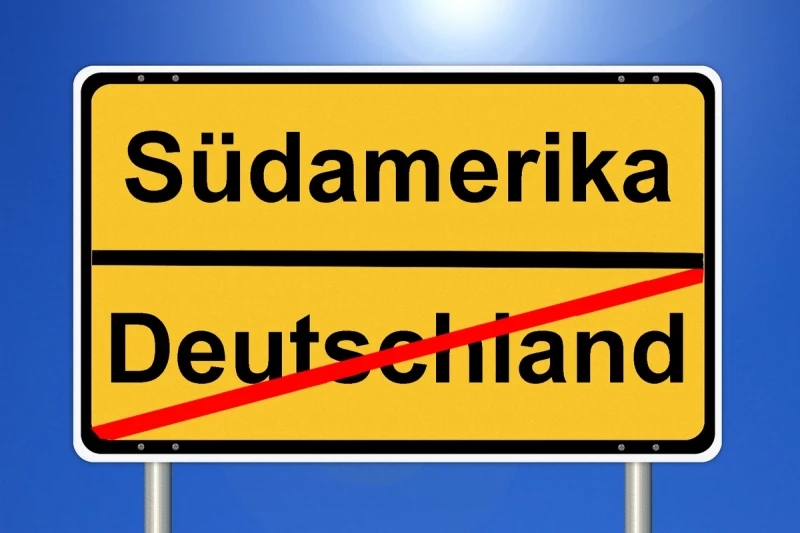 Spezialwortschatz für Auswanderer Auswandern nach Südamerika (Symbolbild). Foto: Pixabay, CC0