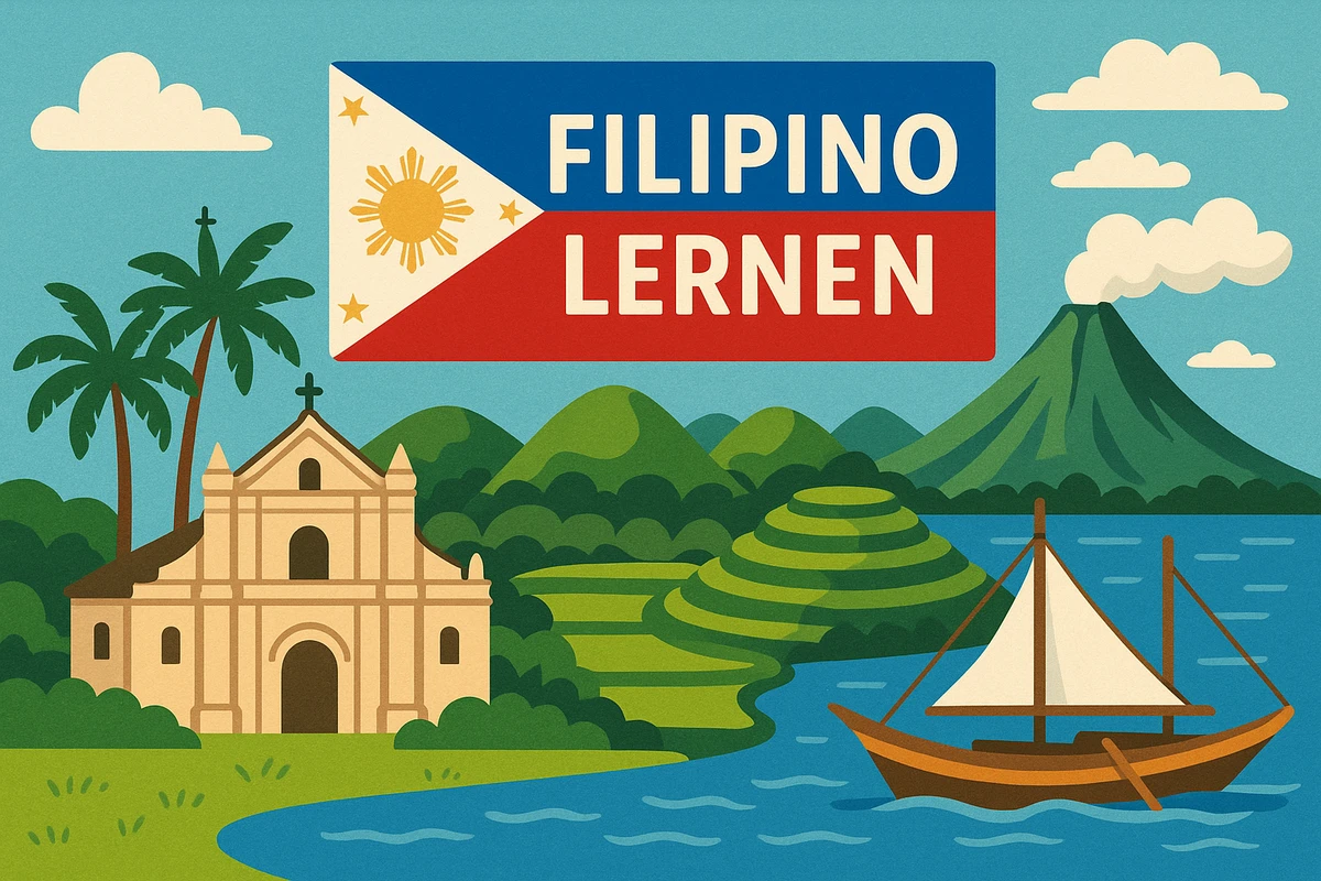 Filipino lernen, Symbolbild, KI-generiert