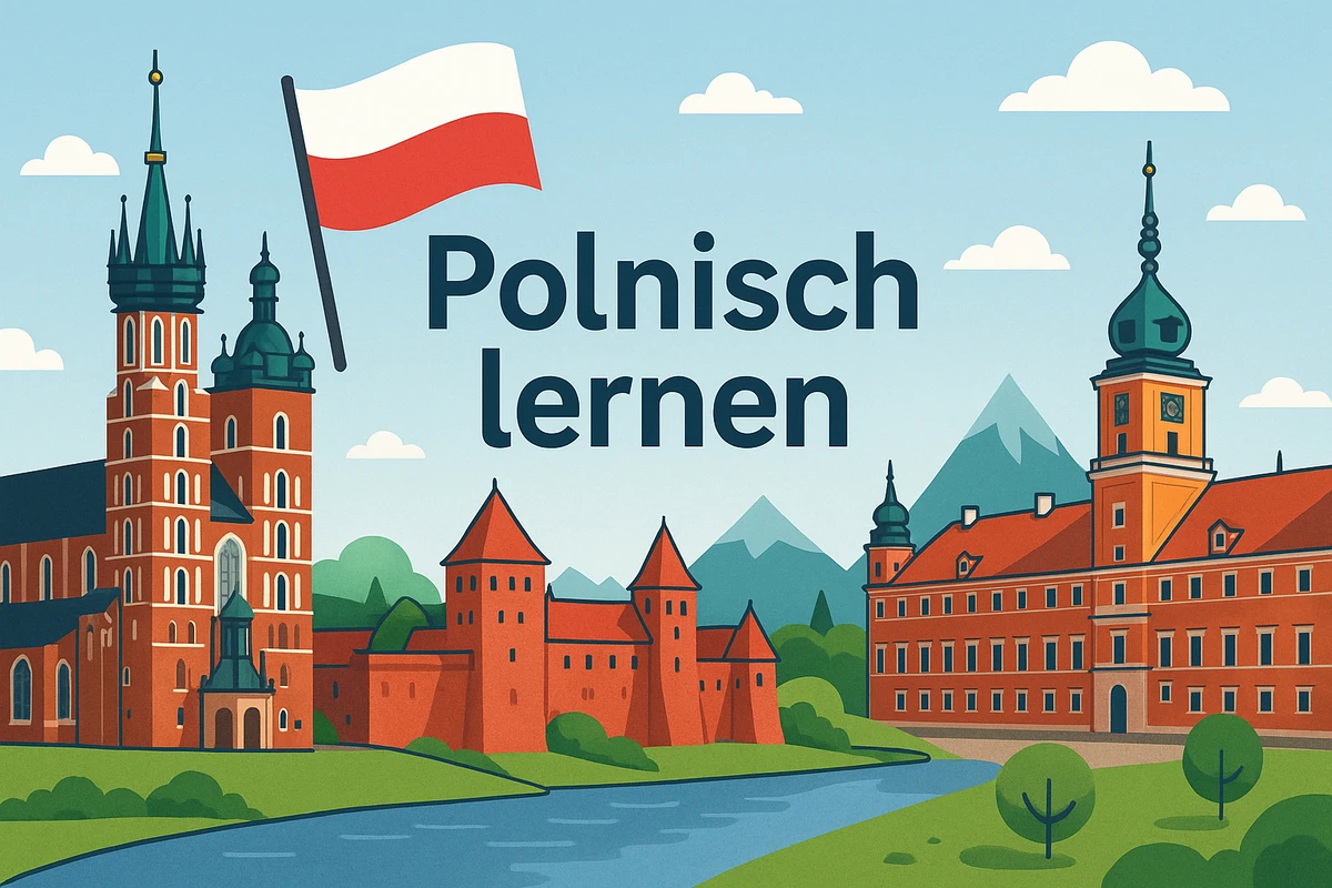 Polnisch lernen, Symbolbild, KI-generiert