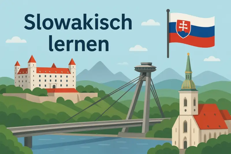 Slowakisch lernen, Symbolbild, KI-generiert