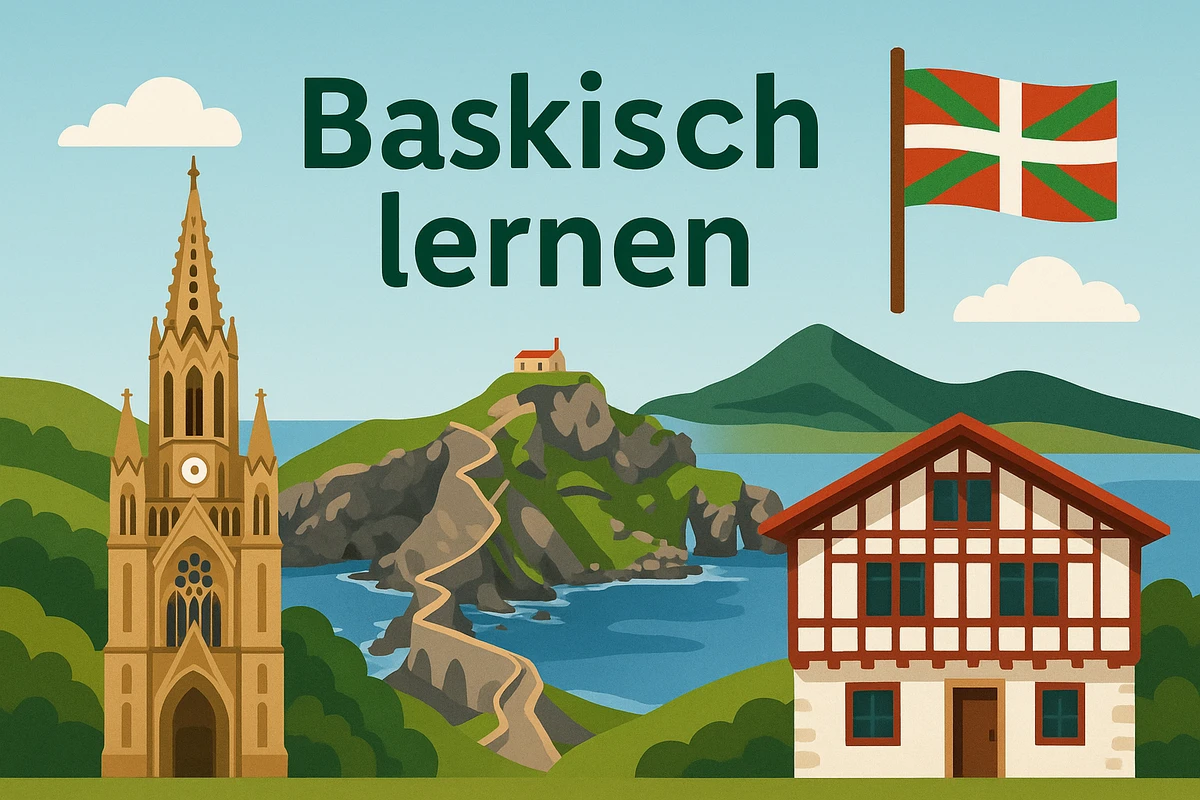 Baskisch lernen, Symbolbild, KI-generiert