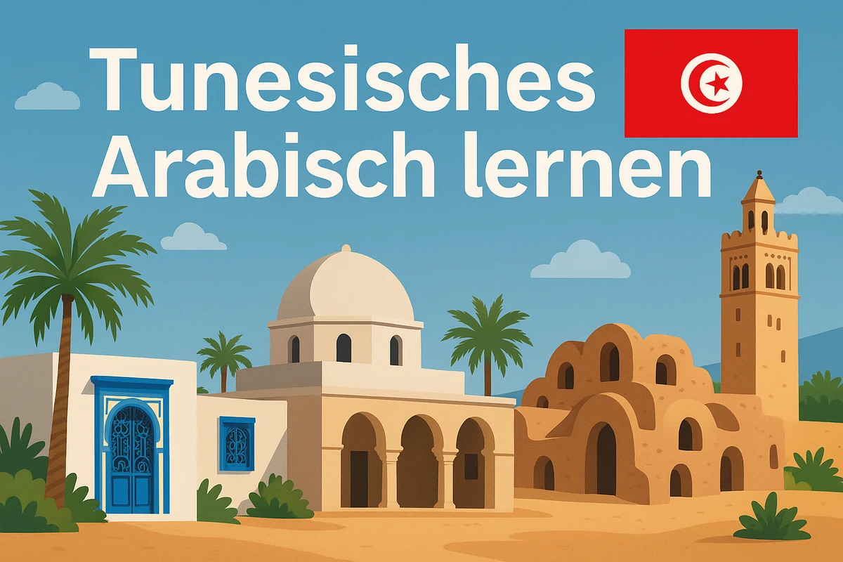 Tunesisches Arabisch lernen, Symbolbild, KI-generiert