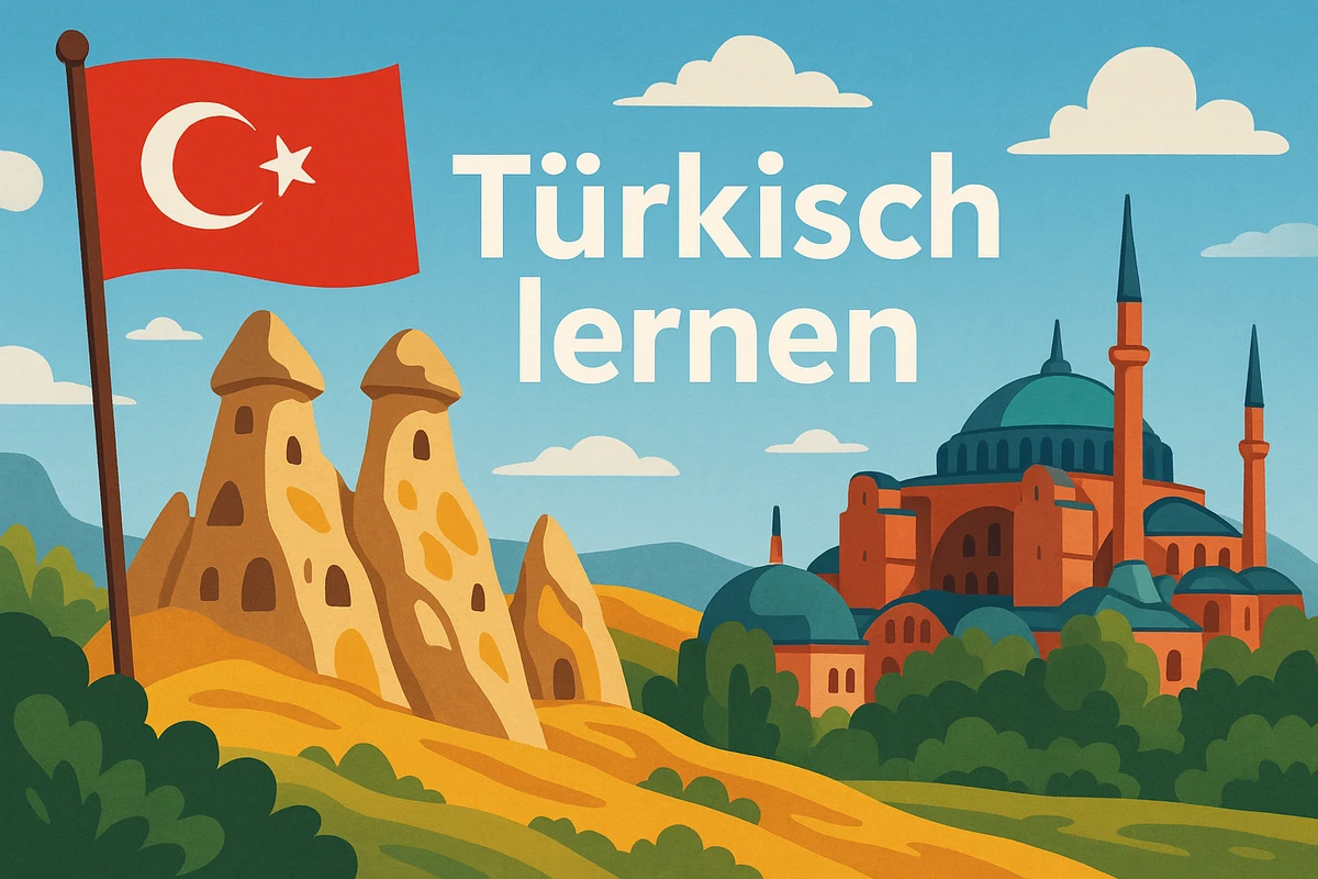 Türkisch lernen, Symbolbild, KI-generiert