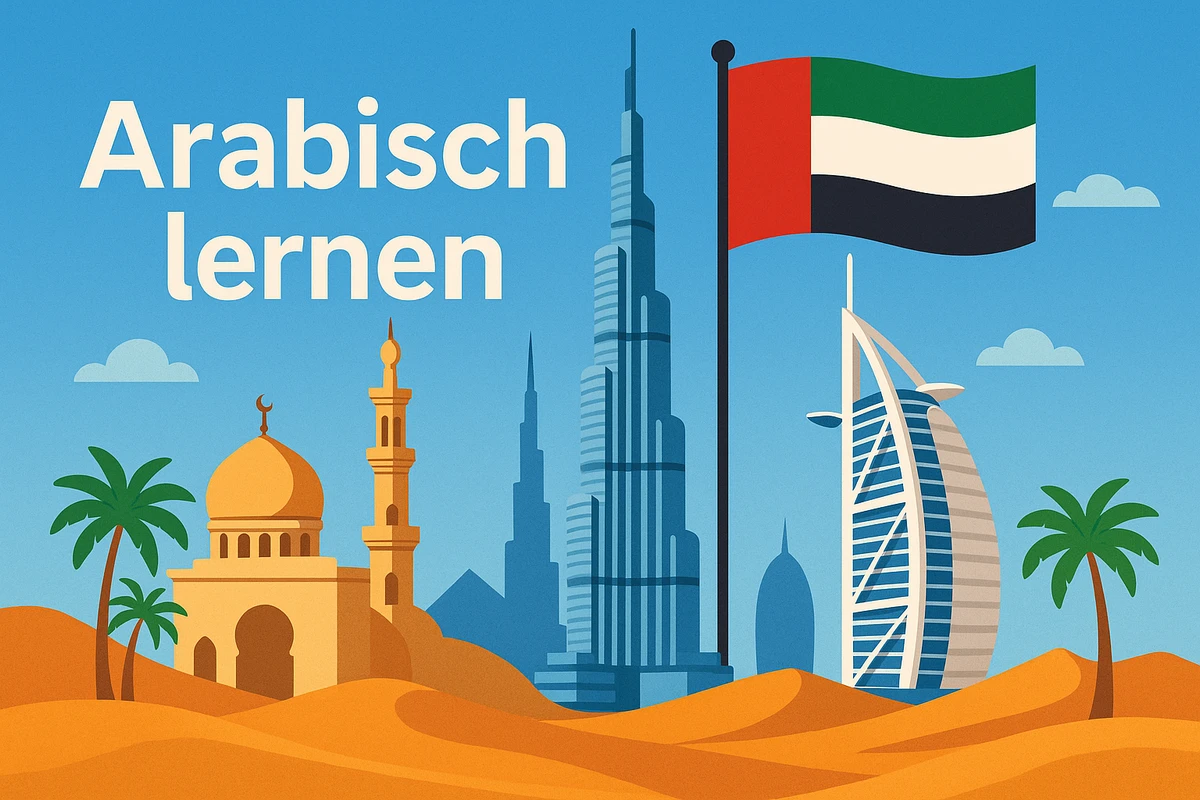 Arabisch lernen, Symbolbild, KI-generiert