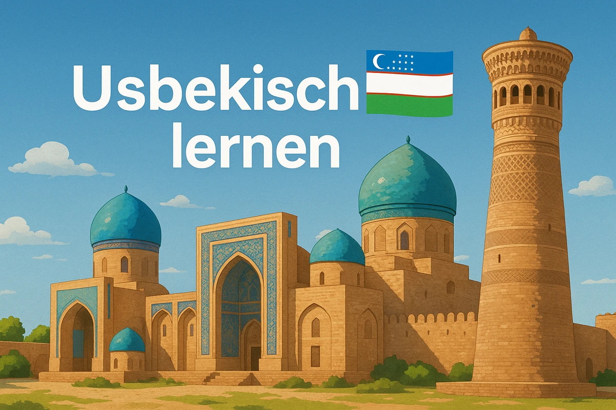 Usbekisch lernen, Symbolbild, KI-generiert