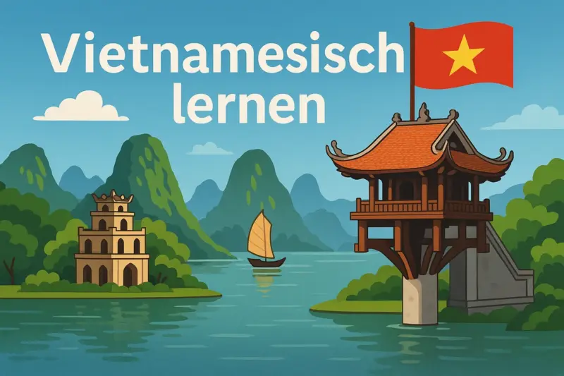 Vietnamesisch lernen, Symbolbild, KI-generiert